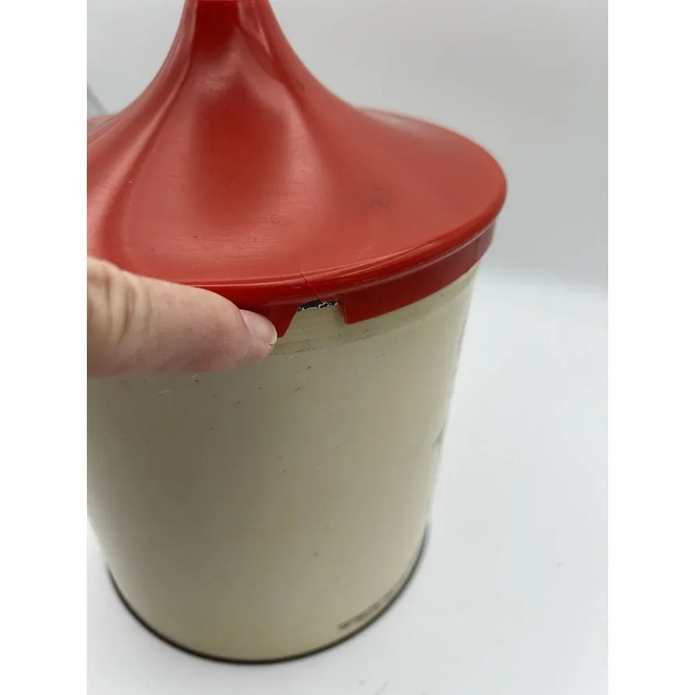 Vintage Ballonoff Cookie‎ Canister Cookie Trolley Metal Tin Container